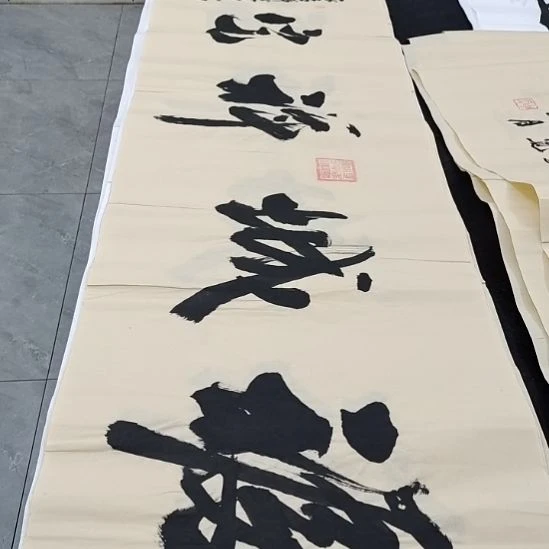 翰墨申国栋老师作品一副