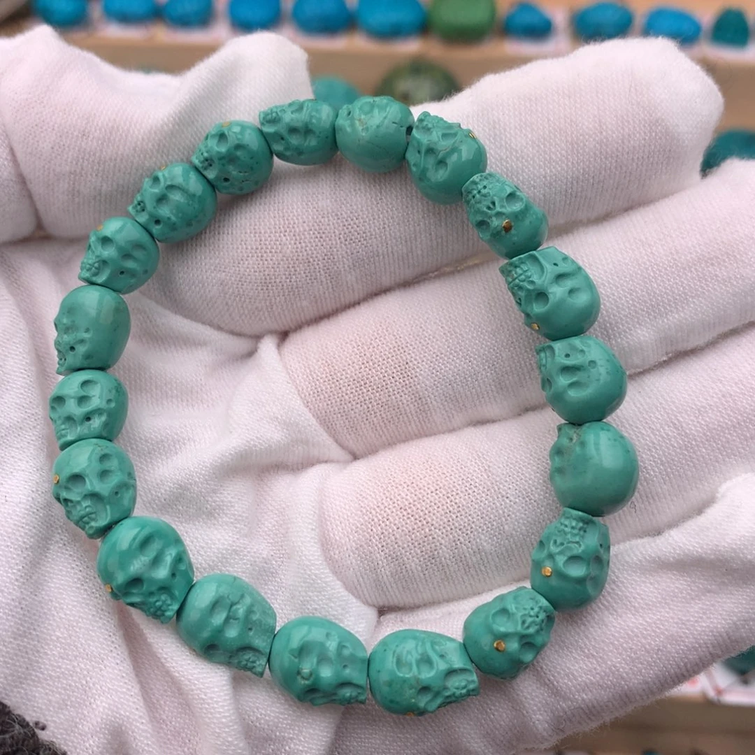 未镶嵌绿松石珠宝奇石