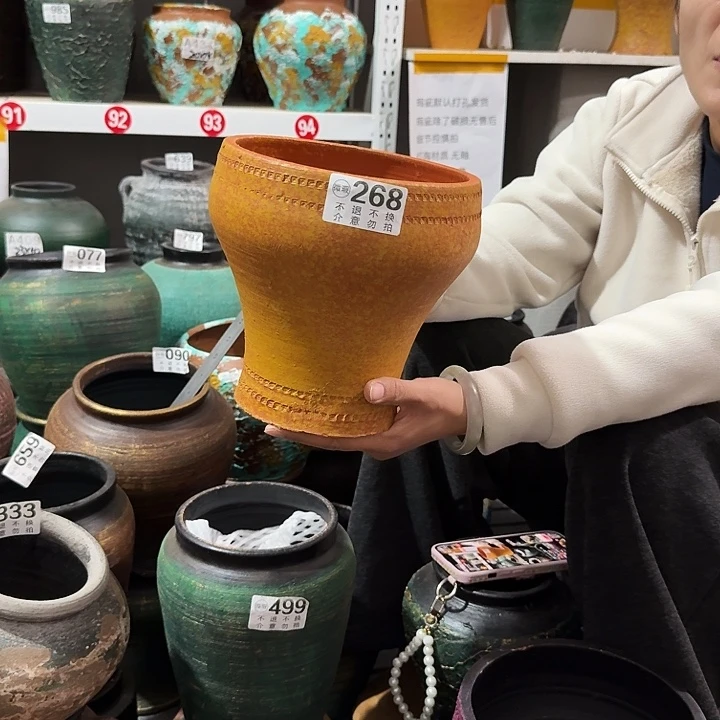 黄色鱼尾268高度20口径18
