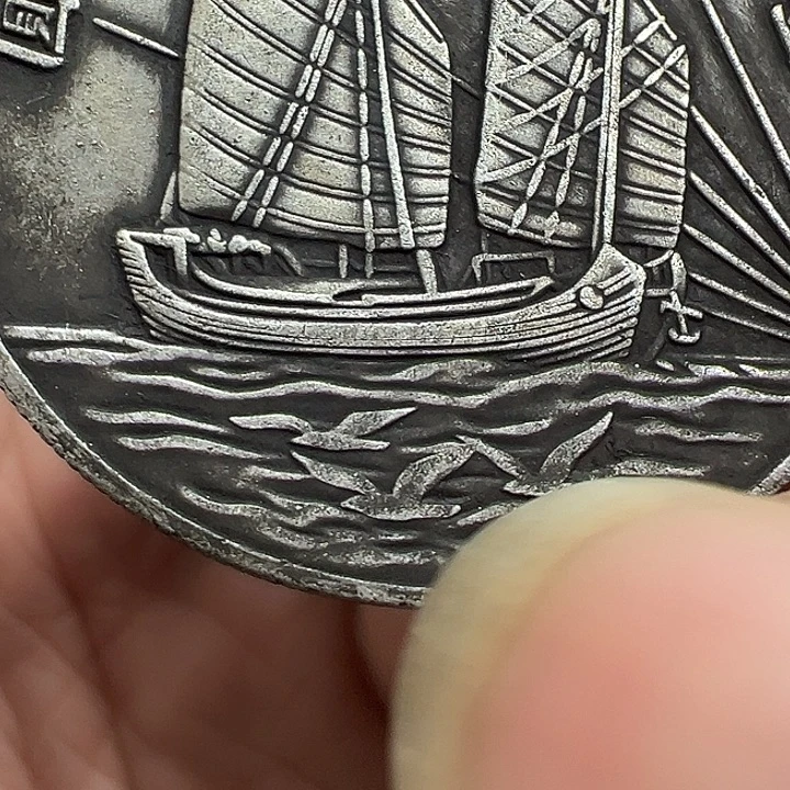 （一家臻藏）可吸翻可吹响龙洋工艺品 精选摆件