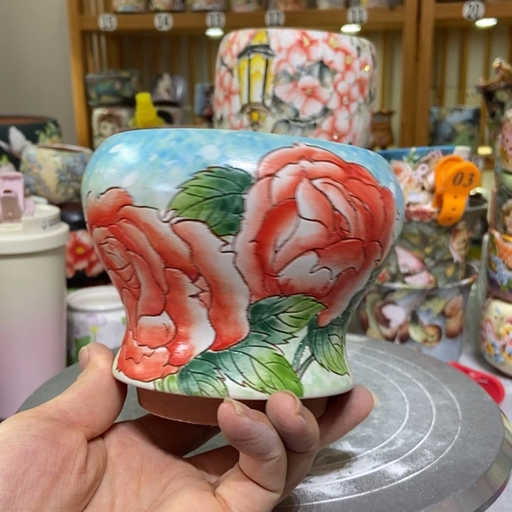 景德镇艺术手绘作品