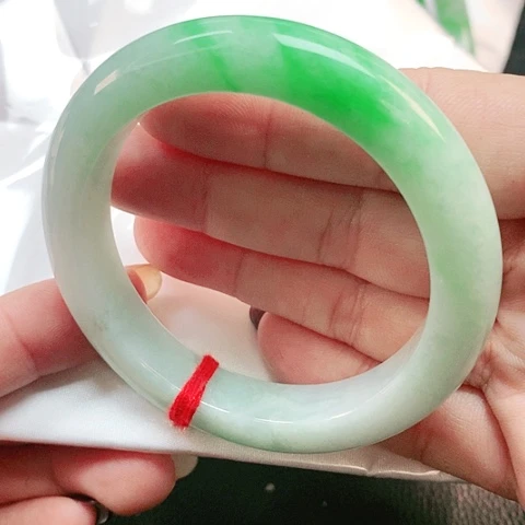 未镶嵌手镯翡翠正圈2922