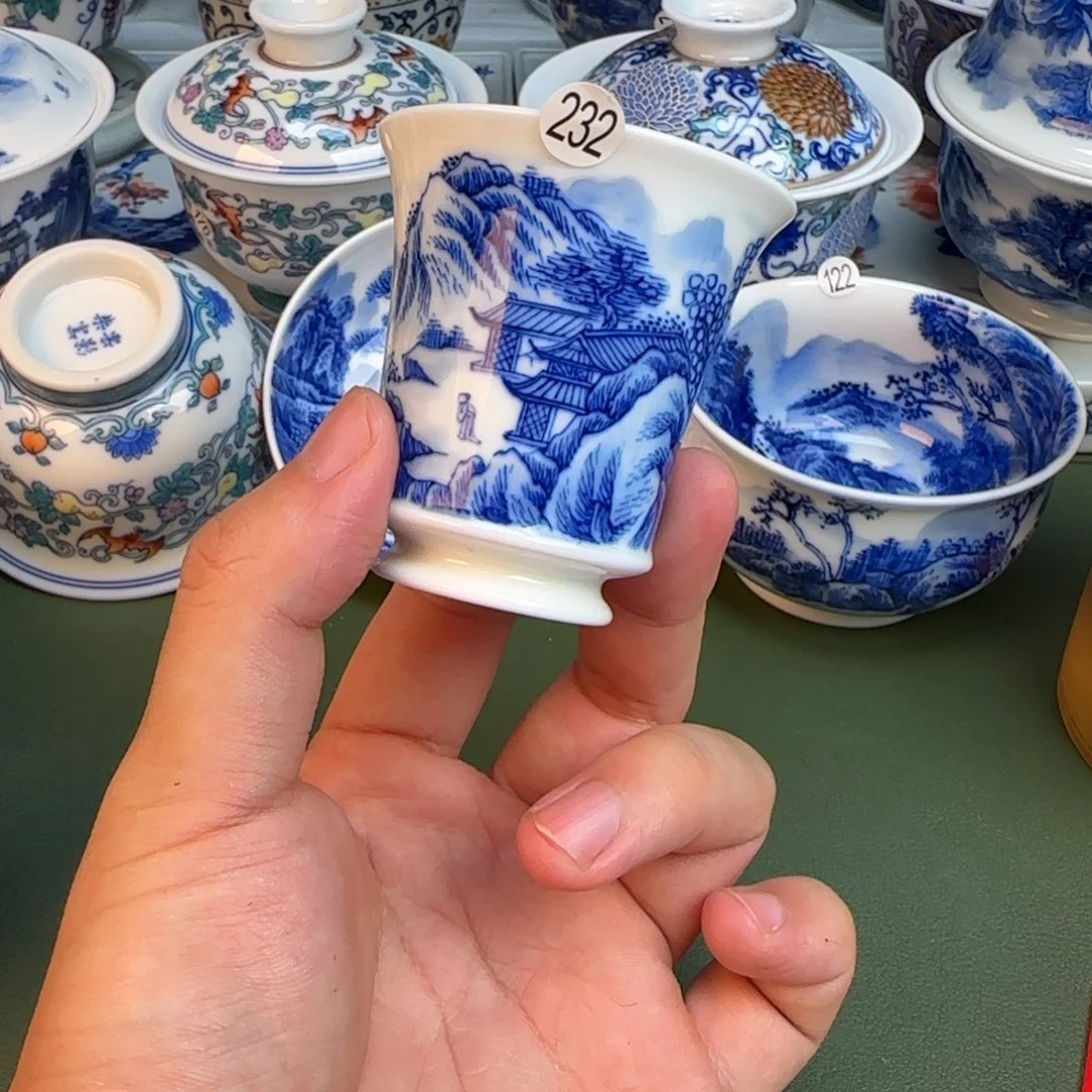 彦祖纯手工手绘茶具232