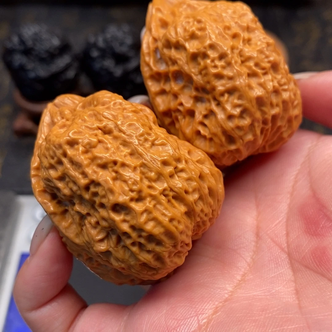 文玩核桃吊坠古蝉哈摸头