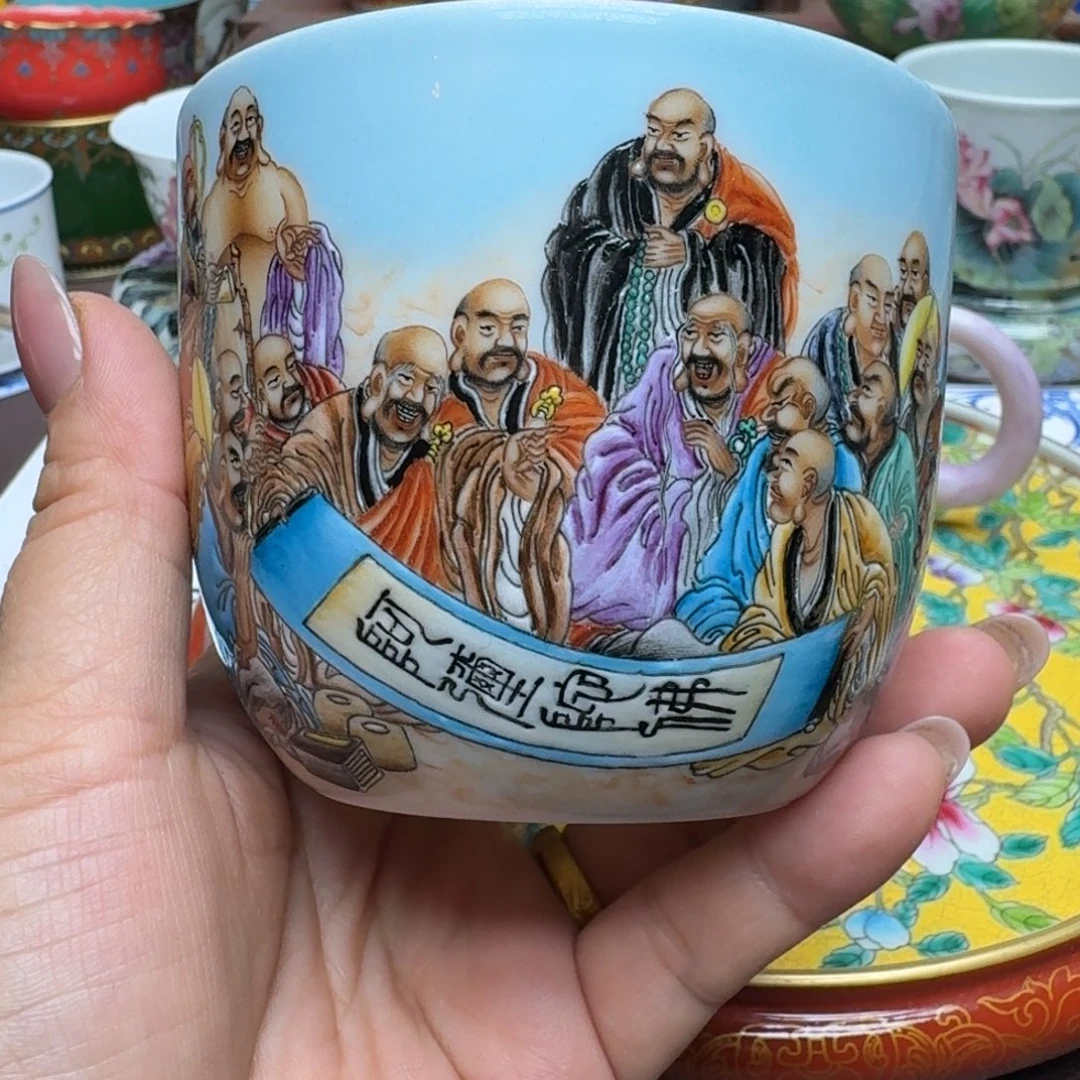 景德镇手工手绘展示