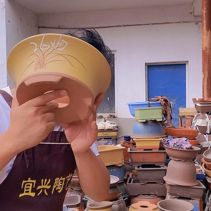 紫砂花盆紫砂艺术