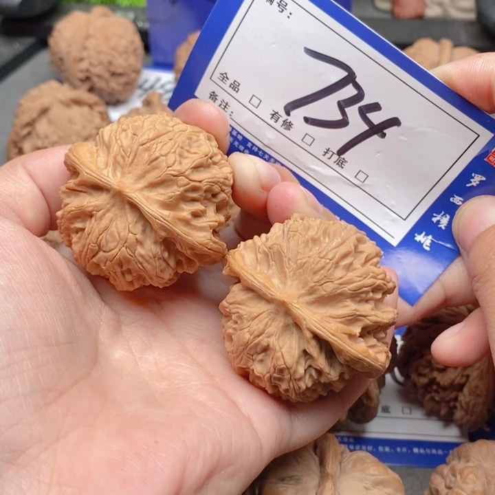 把件桃核43苹果园734号牌