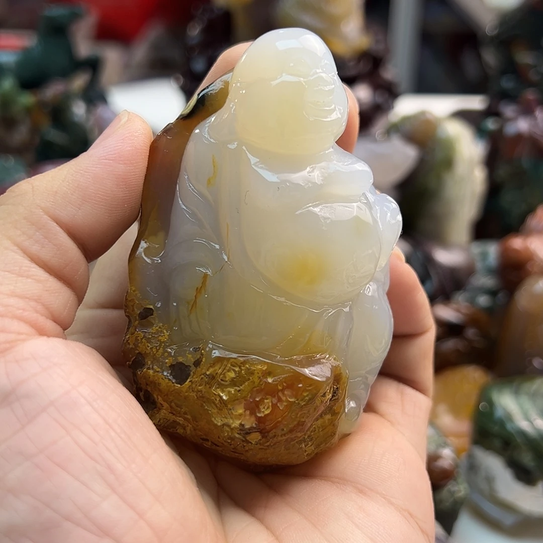 玛瑙/玉髓未镶嵌颈饰