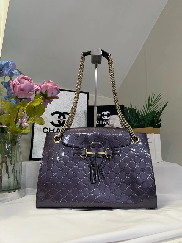 95新 GUCCI/古驰 兔兔奢/古驰单肩包/241029001