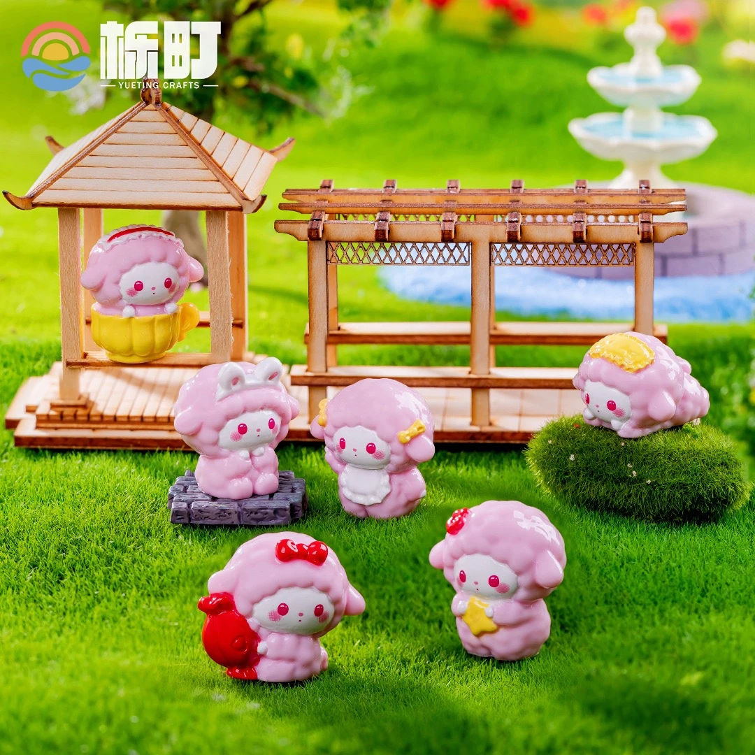 【双许愿+对对碰】卡通甜甜粉梦必爱诺Diy装饰品配件车载桌面小摆件