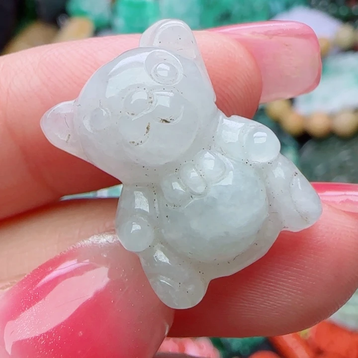 翡翠未镶嵌颈饰天然A货74
