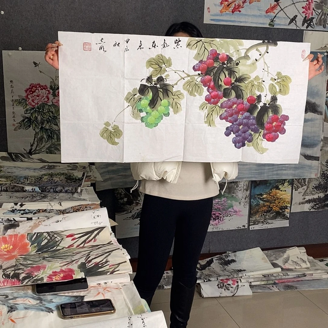 国画纯手写手绘作品29