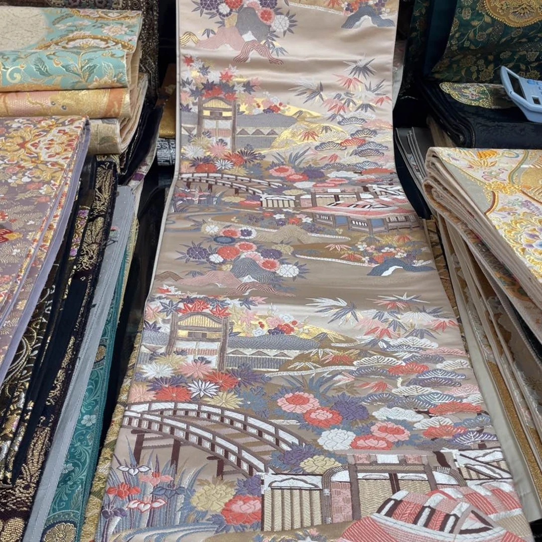 织绣唐锦桑蚕丝正绢面料