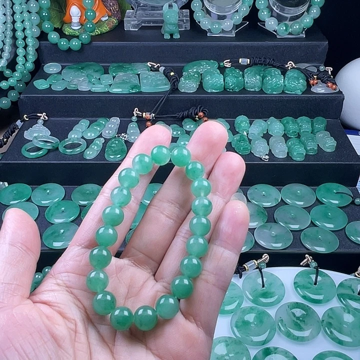 石英质玉未镶嵌手链