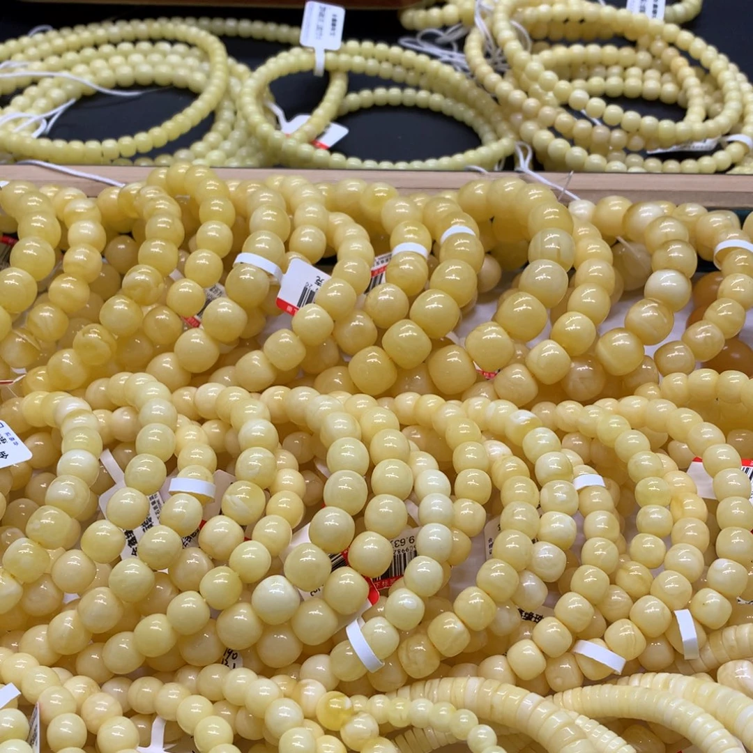 蜜蜡未镶嵌手链蜜蜡