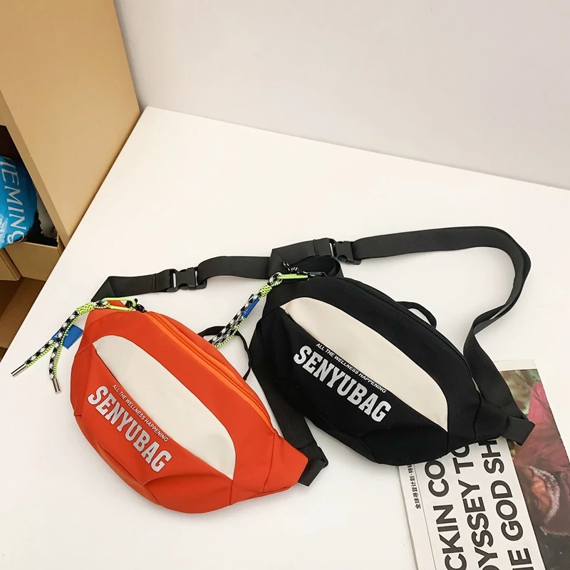 尼龙运动运动挎包斜挎包2025手机男休闲新款胸包腰包街头单肩情侣