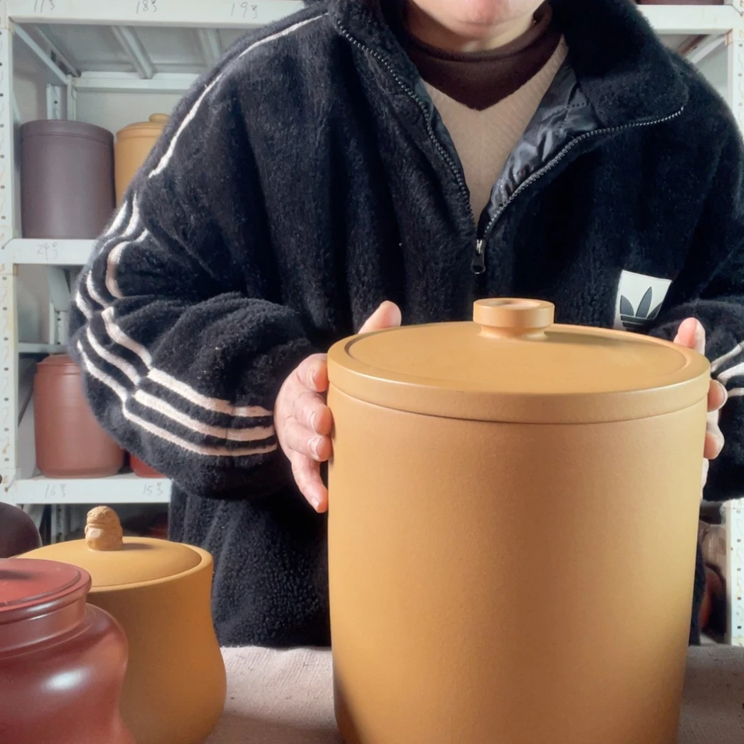 紫砂茶叶罐今天晚上