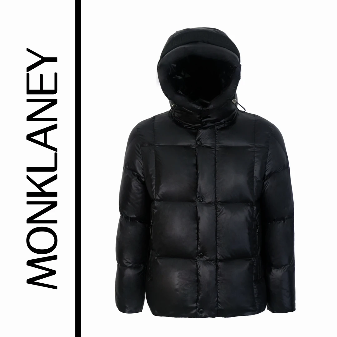 【反季清仓】设计师款黑武士白鸭绒羽绒服男女同款高蓬松度帽可拆卸