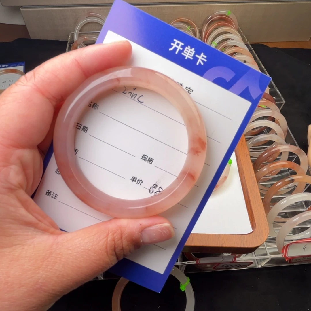 石英质玉手镯未镶嵌2**c