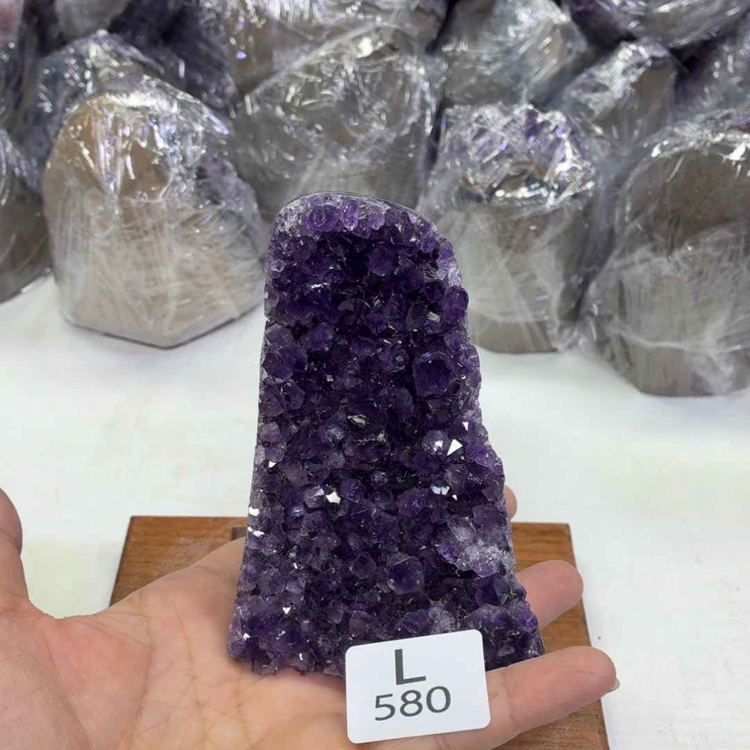 未镶嵌摆件水晶天然紫水晶