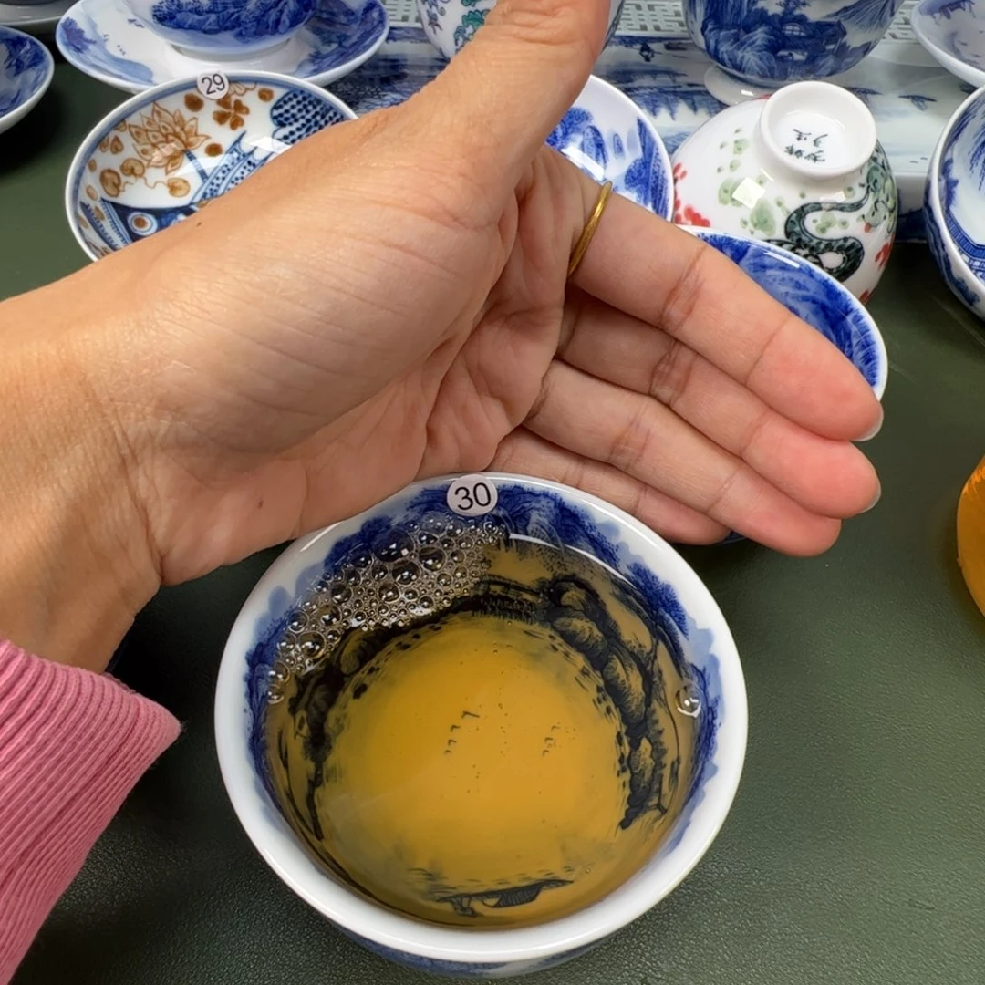 陶瓷景德镇纯手工纯手绘茶具木木