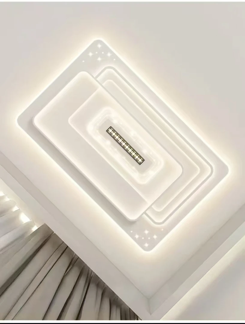 《BD-8806》2026新款现代简约智能遥控语音吸顶灯客厅卧室大气