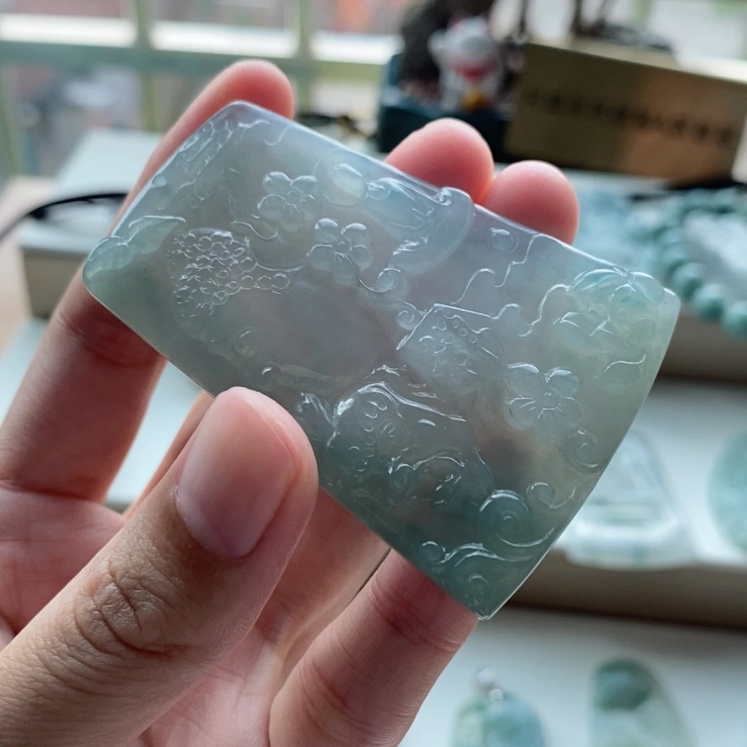 【闪购商品】颈饰未镶嵌翡翠天然缅甸A货翡翠