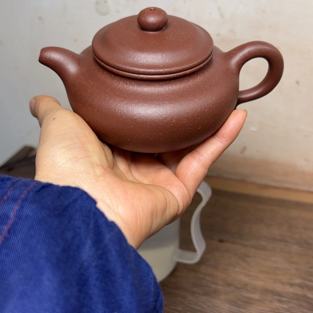 紫泥茶壶老紫泥仿古200cc
