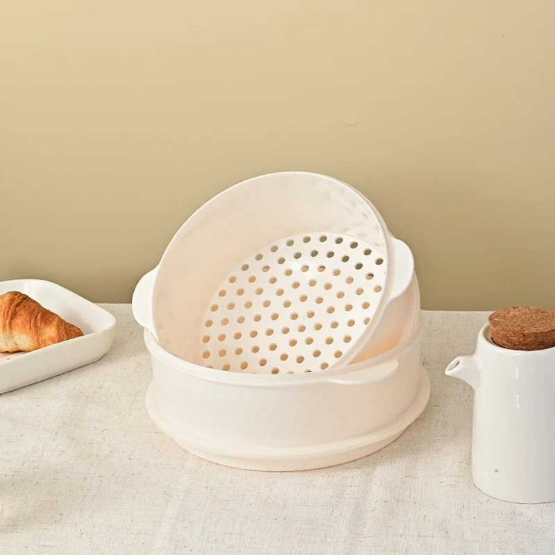 pp幻彩蒸格 奶油白18cm/20cm