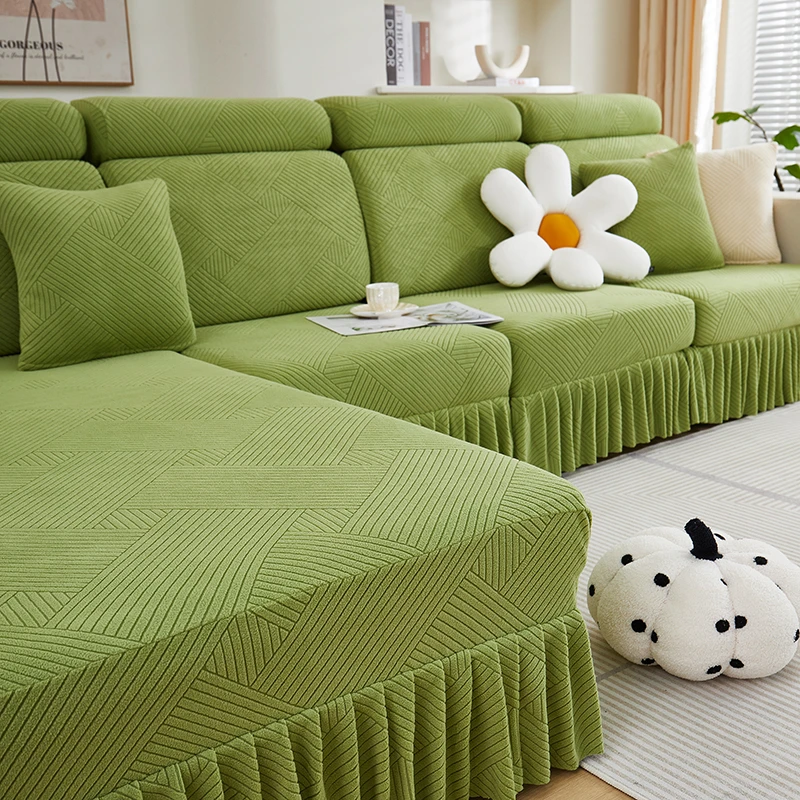 通用型沙发套罩全包万能防滑防猫抓简约弹力全盖布巾