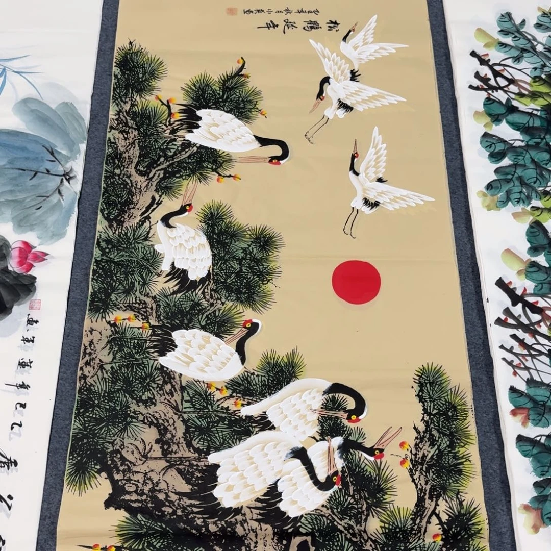 国画会娟艺术馆直播间