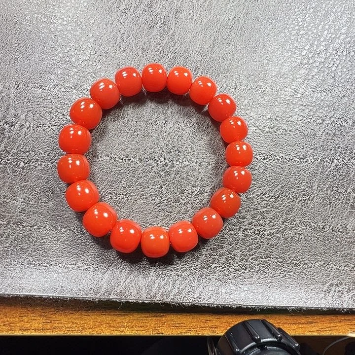陌***.南红玛瑙未镶嵌手串