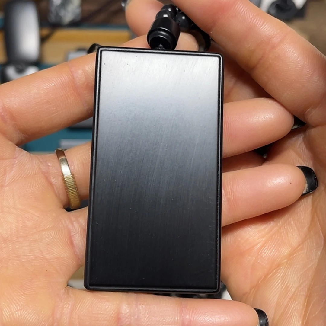 【闪购商品】和田玉（墨玉）吊坠(赠链)未镶嵌心*货头74.3克