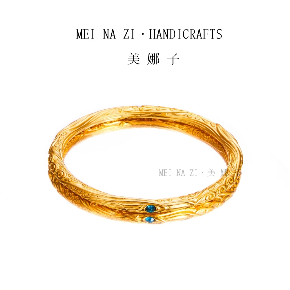 手镯 《现货现发》YUXI/予禧 |哪吒同款轻奢乾坤圈手镯周边衍