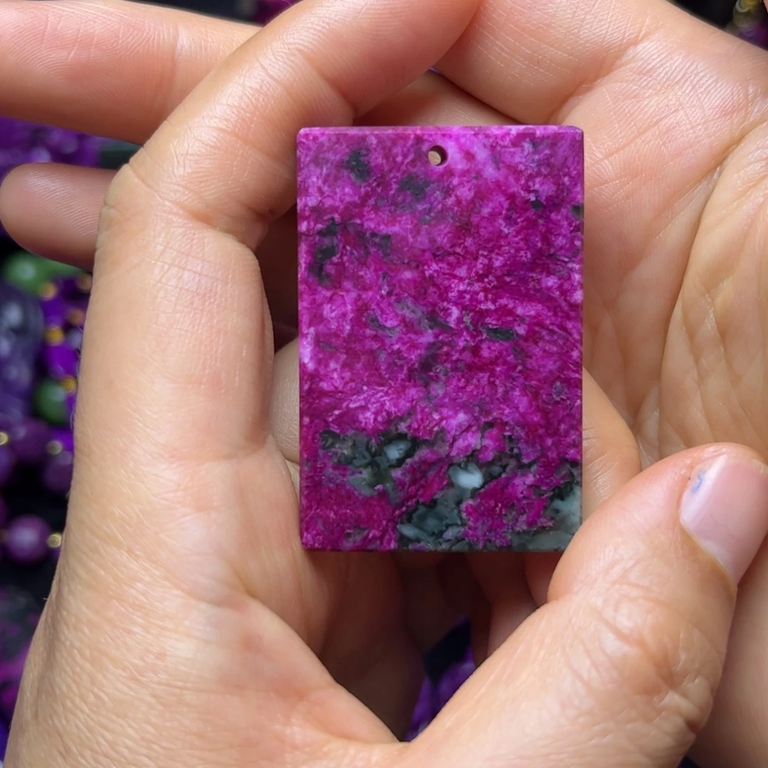 紫泥高品老油丝绒106送万能扣方便搭项链