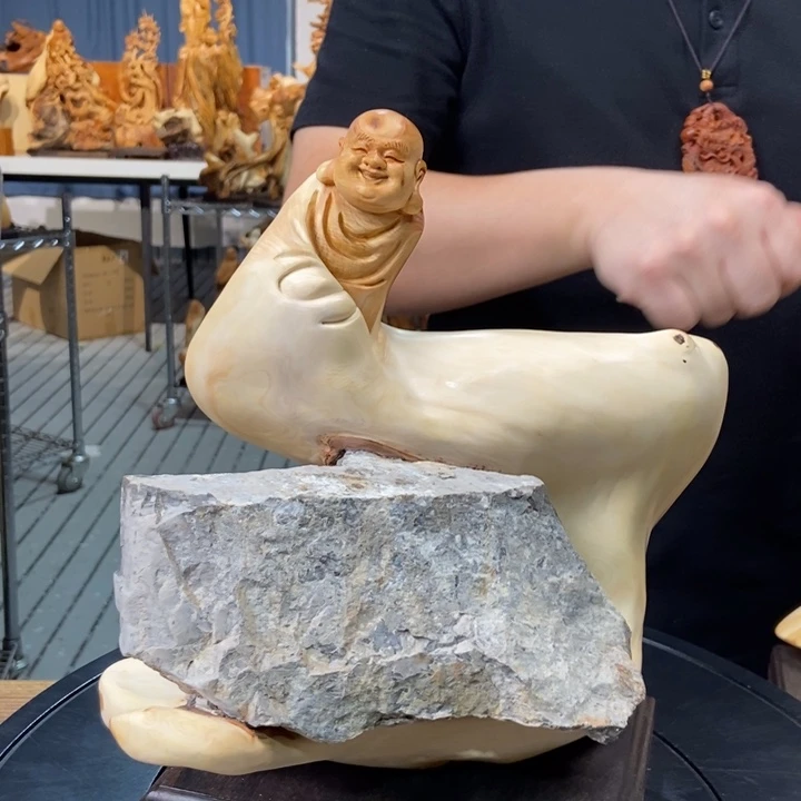 柏木（崖柏）随型摆件