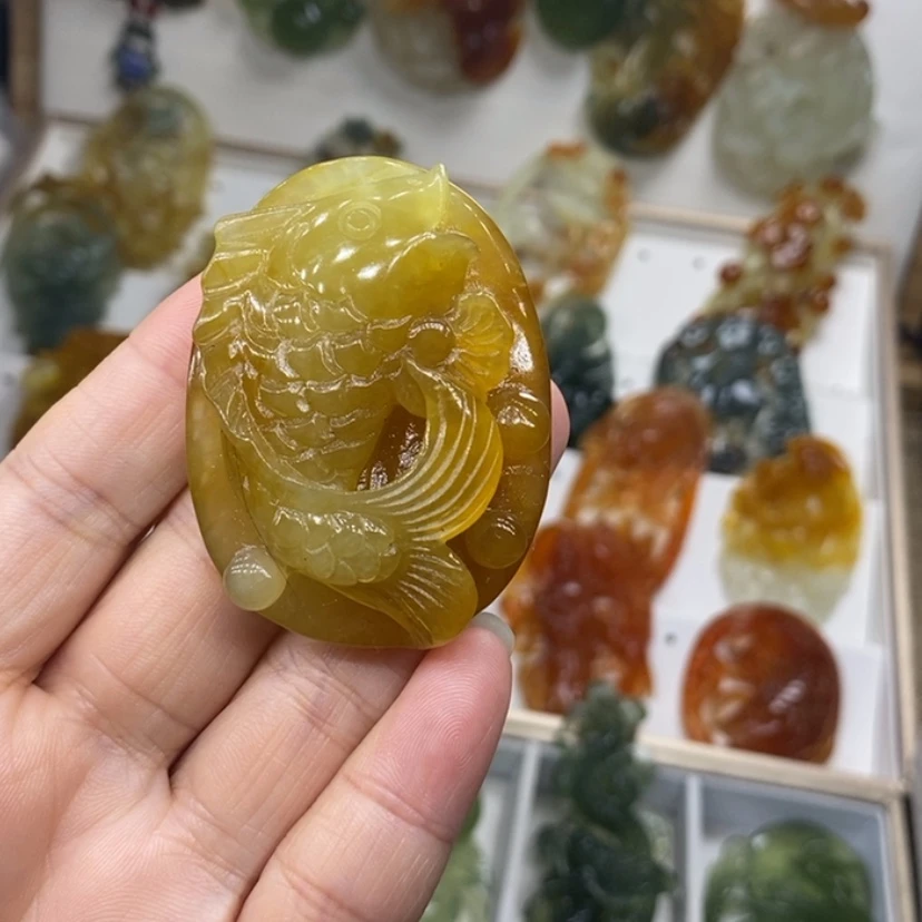 【闪购商品】未镶嵌蛇纹石玉颈饰