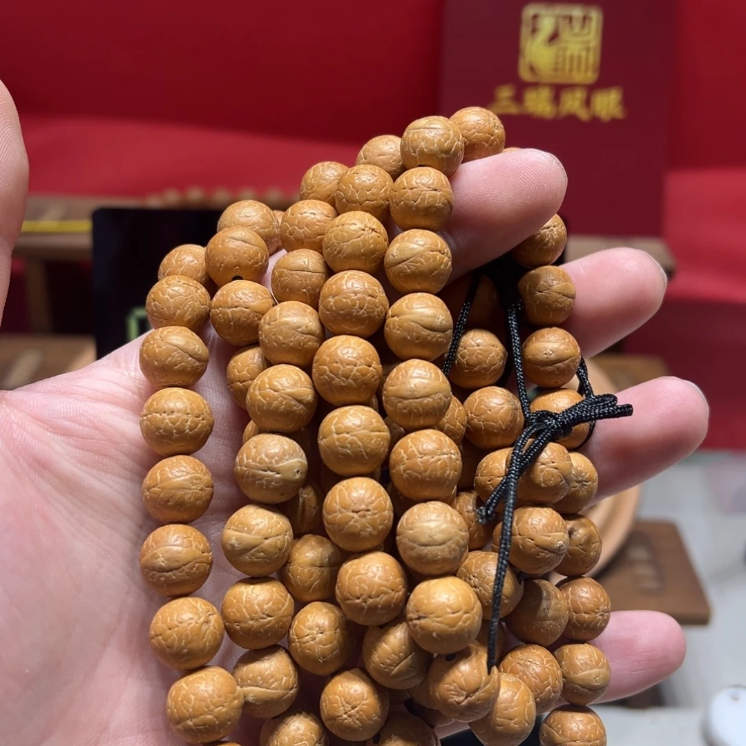 手串凤眼菩提11.5mm尼泊尔凤眼菩提108
