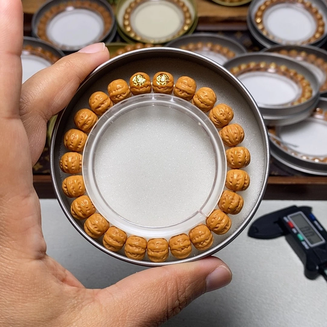 猴头核桃手串79号双标911京八棱11左右