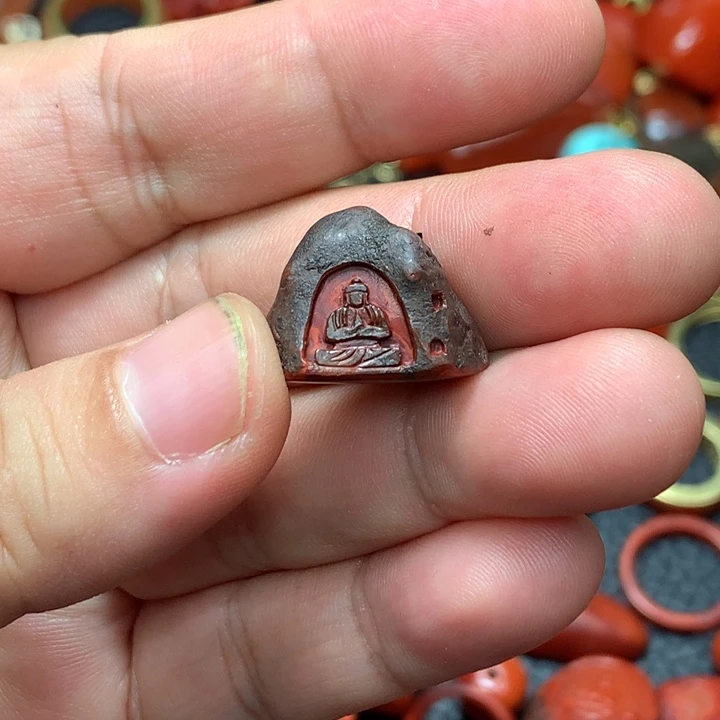 南红玛瑙未镶嵌颈饰