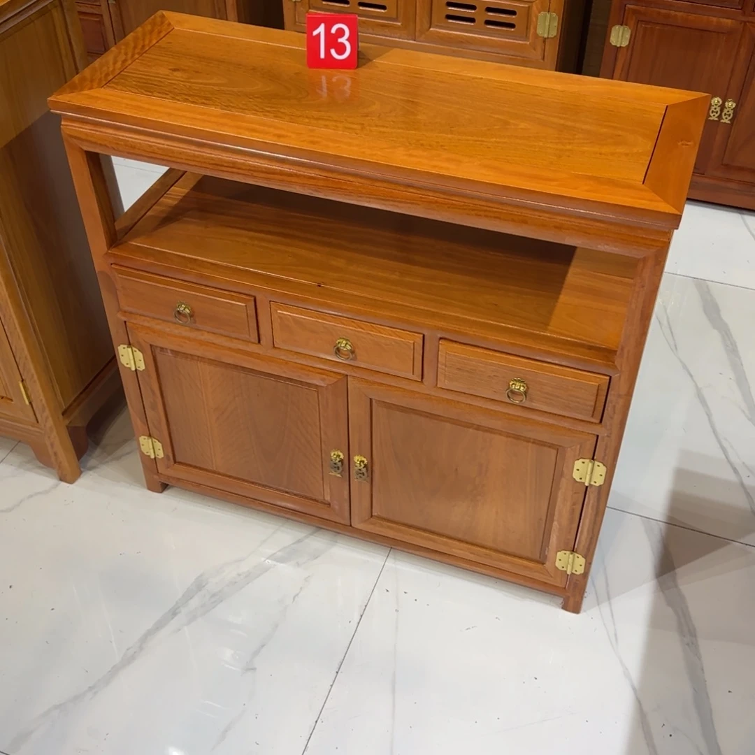 割***舍花梨木类成套家具越南花梨花梨色86茶水柜