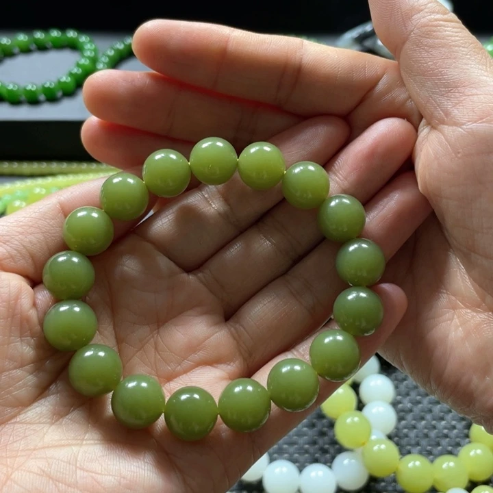 和田玉手链未镶嵌