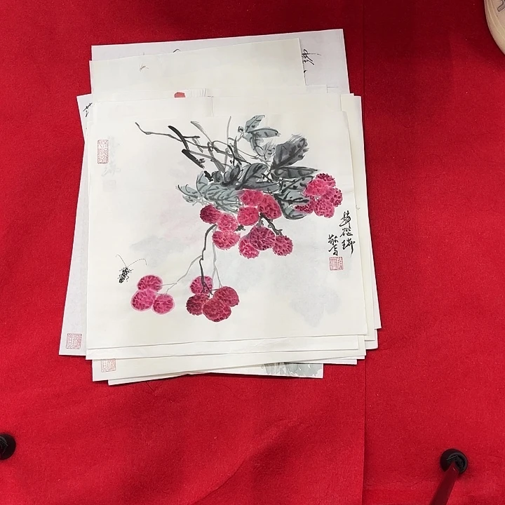 国画花鸟的翅膀和翅膀都