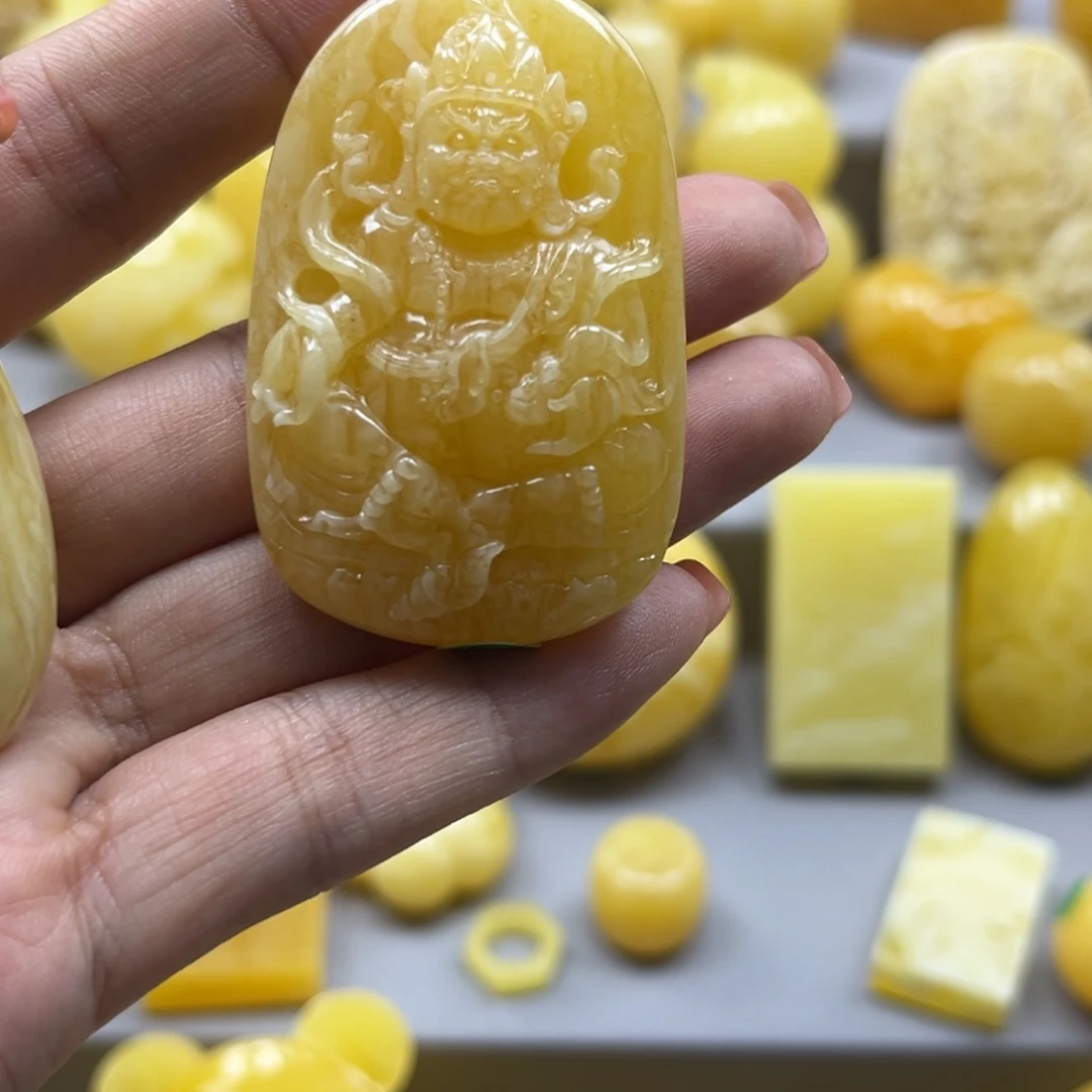 蜜蜡珠宝奇石未镶嵌欢****年