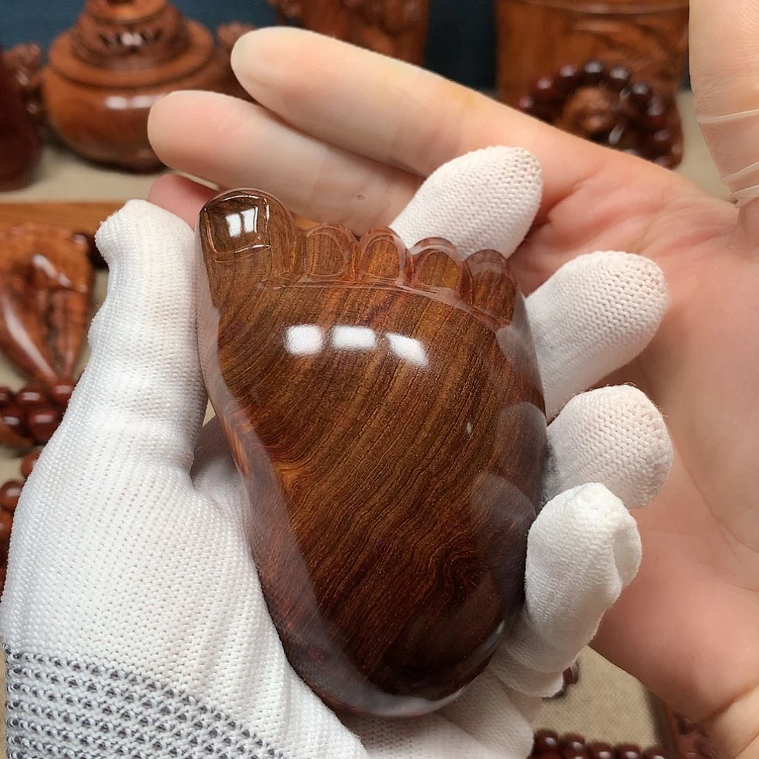 黄花梨/降香黄檀?****?知足常乐把件