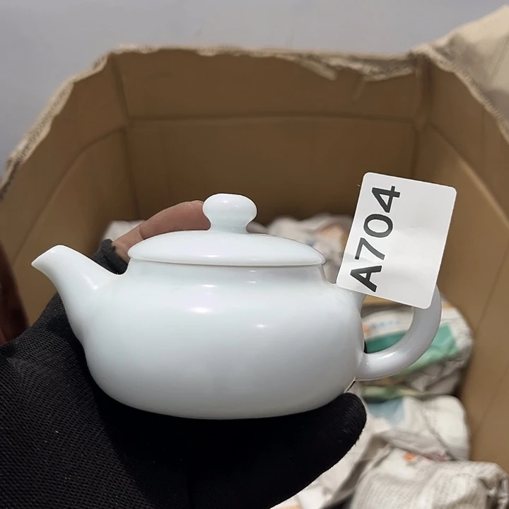 瓷片茶摆件工艺品摆件666
