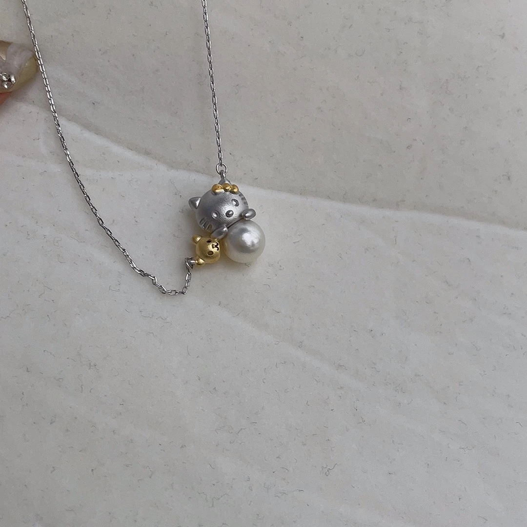 戒指银S925镶嵌海水珍珠