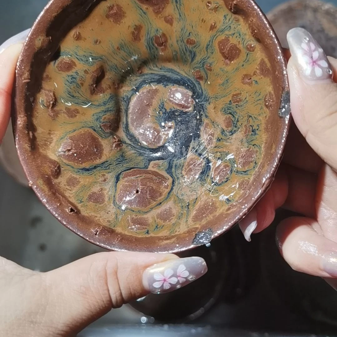 浙***来茶盏建盏茶杯可以喝茶