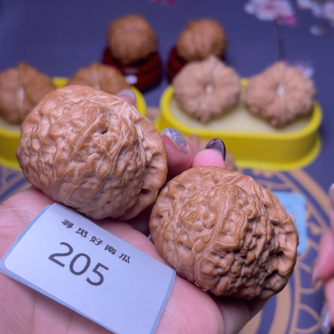 文玩核桃把件南瓜47 205