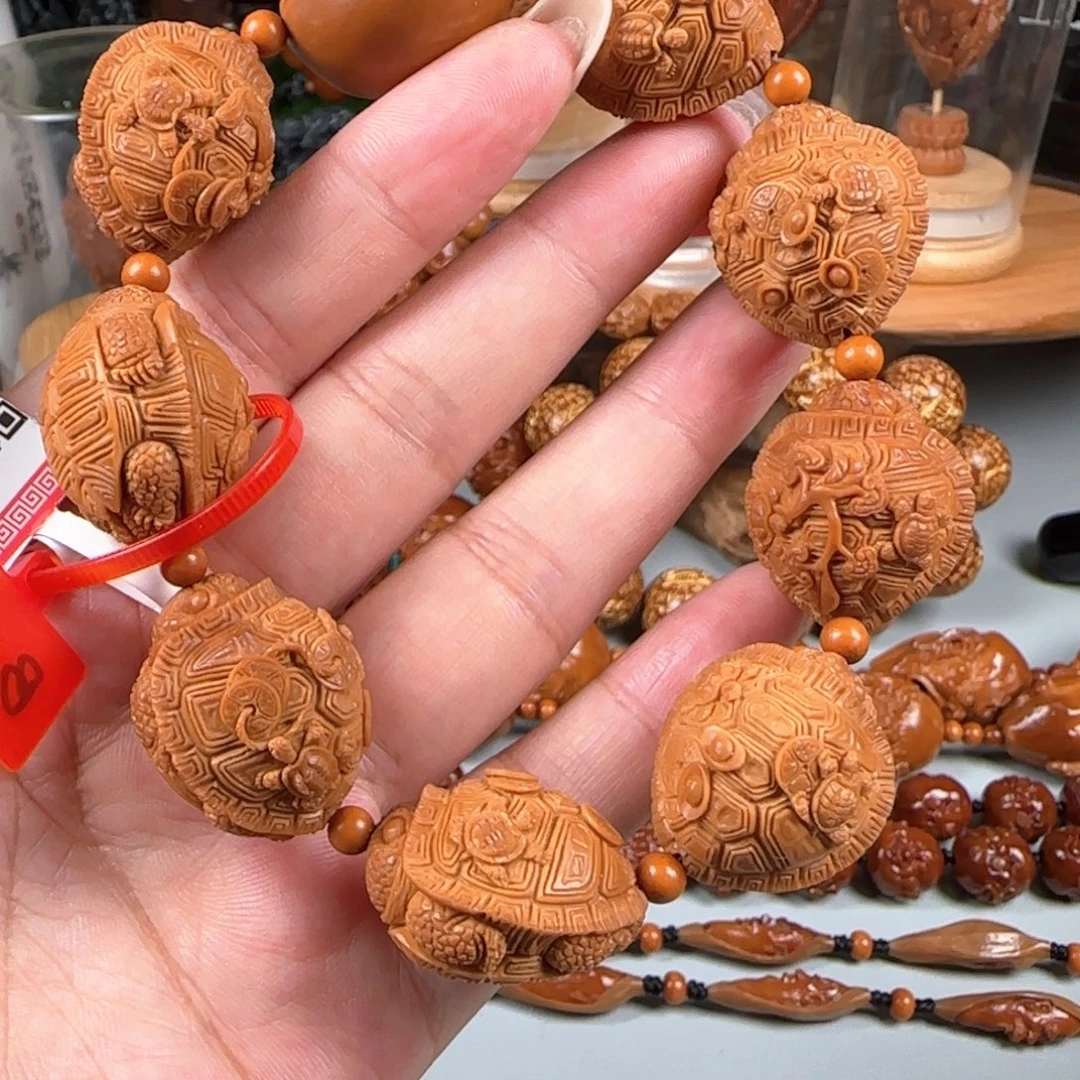 手串/手链橄榄核宽2.2梅林核富甲天下手串